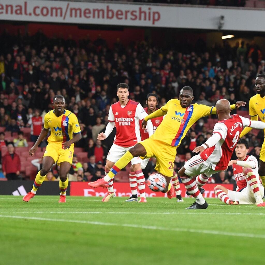 Arsenal yatoa sare ya 2-2 dhidi ya Crystal Palace.