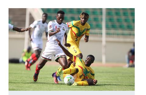 NDOTO YA HARAMBEE STARS YAKATIZWA NA MALI