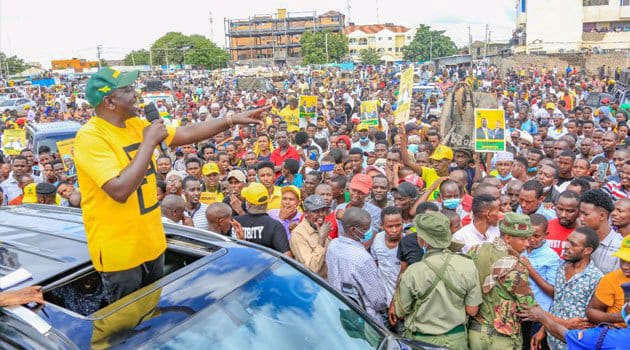 Siku Hizi Nywele Yake Imekwisha,” Ruto Reveals Kalonzo Got Tired Of Supporting Raila