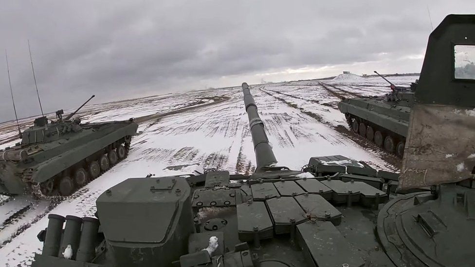 Territorial defence reservists across Ukraine have been preparing for a possible Russian invasion