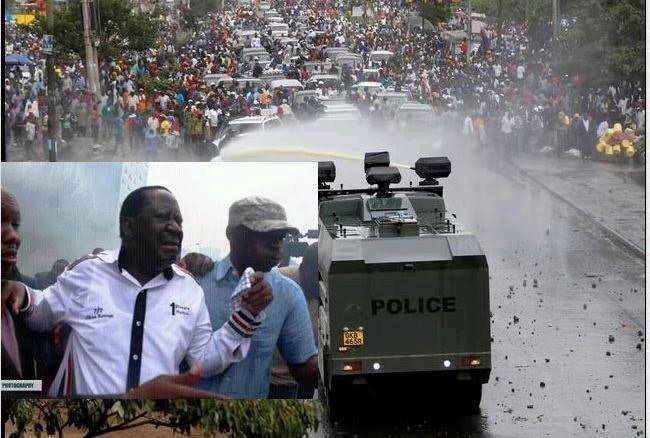 Raila Faces Arrest Together With Azimio Leaders Who Planned Nationwide Protests Photo Courtesy